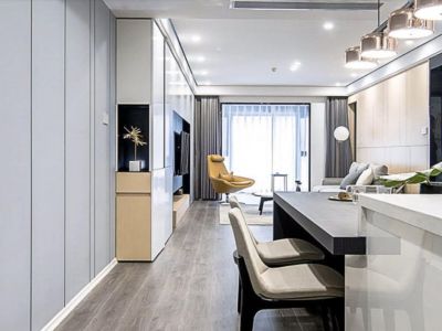 汇邦·沋河瑞府-129㎡-简约风效果图