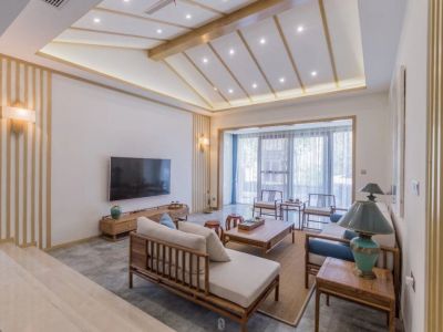 易城-360㎡-新中式风效果图