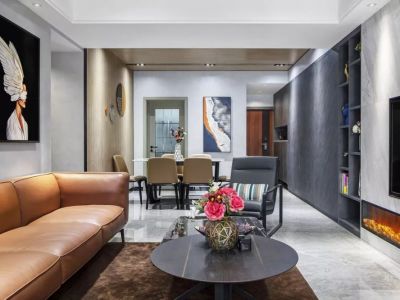 红树湾-150㎡-现代风效果图