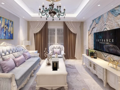 浮山后六小区-82㎡-现代风效果图