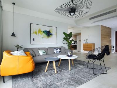 渭南明泽坊-104㎡-现代风效果图