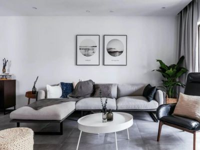 宏帆广场-114㎡-北欧风效果图