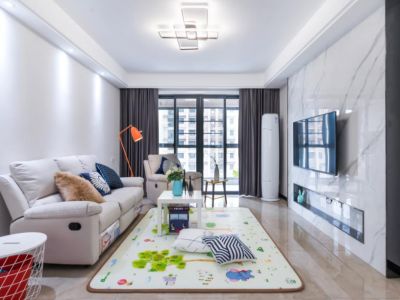 上上国风-114㎡-现代风效果图