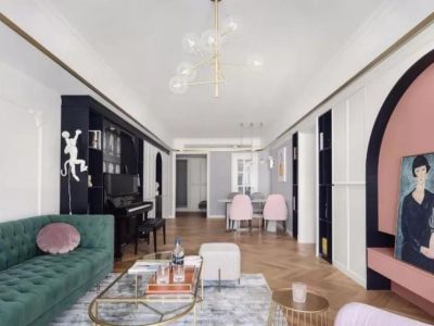 渭南盈泰珑宸-141㎡-现代风效果图