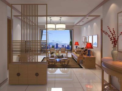 汉中康桥二期-117㎡-现代风效果图