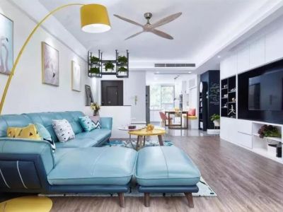 光运雲府-113㎡-现代风效果图