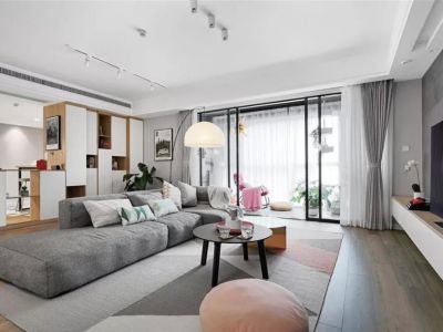 渭泰和府-130㎡-现代风效果图