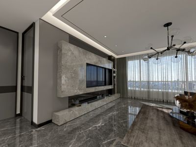 纳帕新城二期-135㎡-现代风效果图