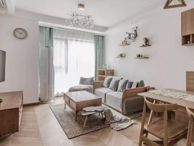 汉水名城-108㎡-现代风效果图