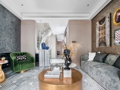 保利江语城-118㎡-欧式风效果图