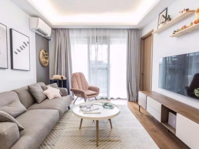 南滨帝景-83㎡-北欧风效果图