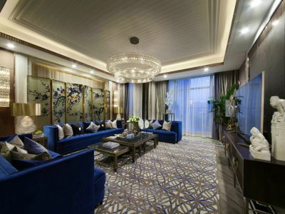 中铁尚城熙苑-126㎡-现代风效果图