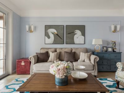 金色海岸-85㎡-绚丽风效果图