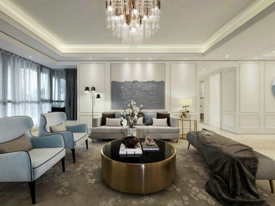 金帝花园-103㎡-现代风效果图