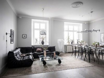 中海凤凰熙岸-82㎡-北欧风效果图