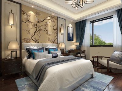 甘井里六号院-200㎡-新古典风效果图