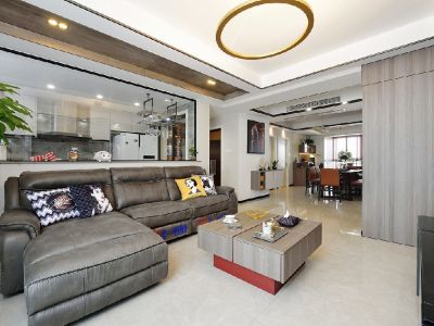 杨泰路-110㎡-现代风效果图