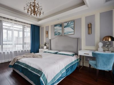 渭南铂悦华府-142㎡-法式风效果图