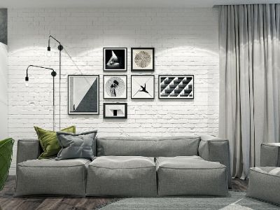 天府云城-93㎡-简约风效果图