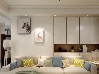 颐合府-129㎡-北欧风效果图