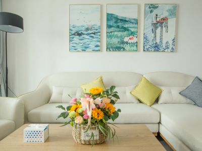 尚城华庭-85㎡-北欧风效果图