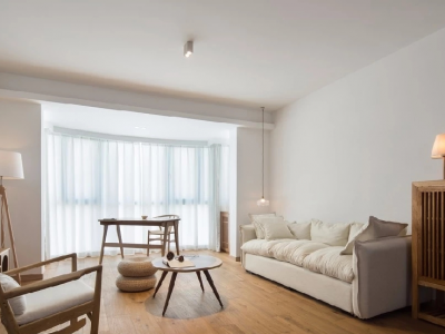 金色橘园-90㎡-日式风效果图