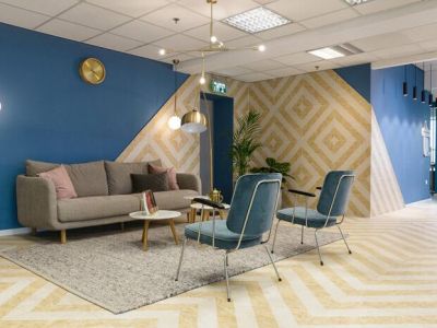 生物技术公司办公室　-360㎡-简约风效果图