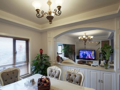 未来城大户型欧式风格装修效果图