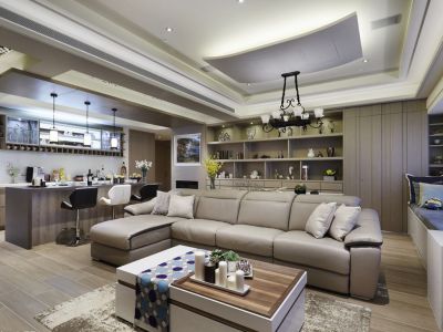 未来城现代简约装修效果图