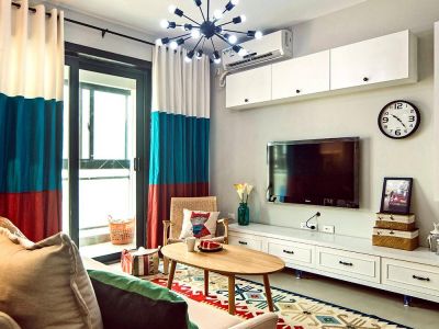 滨江和城-92㎡-混搭风效果图