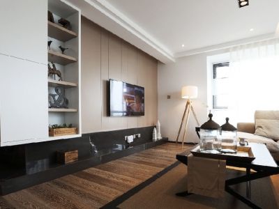 利君明天-130㎡-美式风效果图