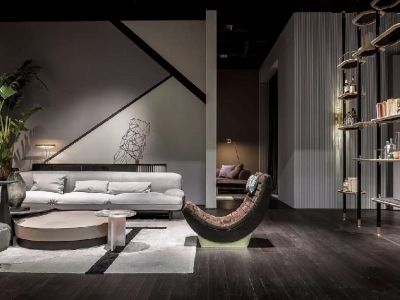 中海碧林湾-140㎡-现代风效果图