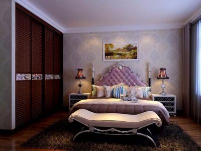 融创天朗·臻园-140㎡-美式风效果图