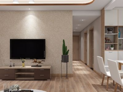 时丰姜溪花都-120㎡-现代风效果图