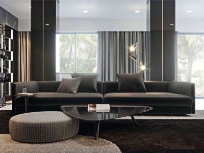 福明家园-139㎡-现代风效果图