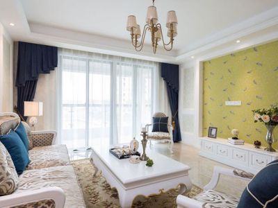 怡湖玫瑰苑-120㎡-欧式风效果图