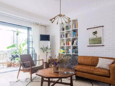 绿城·留香园-140㎡-北欧风效果图