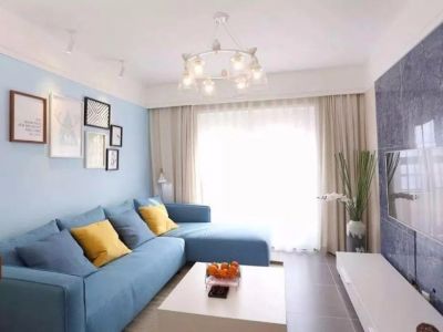 鹏润悦秀城-80㎡-现代风效果图