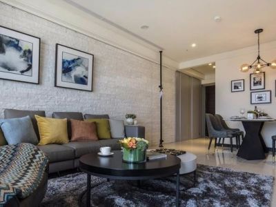 兴苑小区-140㎡-现代风效果图