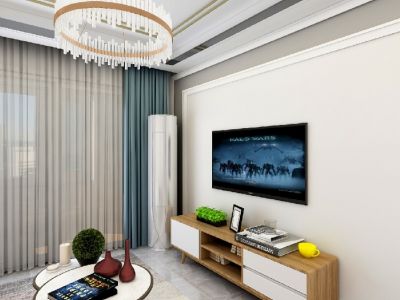 世园悦府-100㎡-现代风效果图