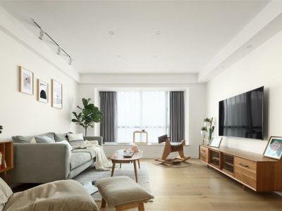 紫京苑-140㎡-日式风效果图