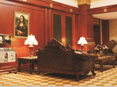 会所装修-300㎡-欧式风效果图