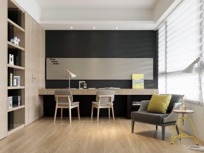 银泰香樟林-80㎡-现代风效果图