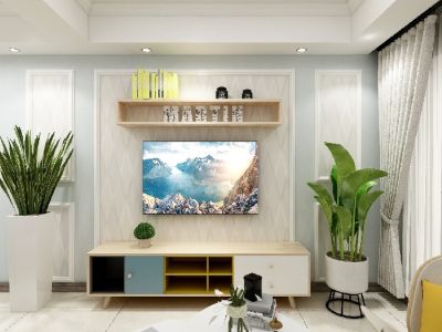 公园大道-70㎡-现代风效果图