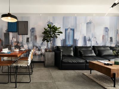 太乙城-80㎡-现代风效果图