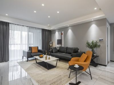 皇冠花园-111㎡-现代风效果图