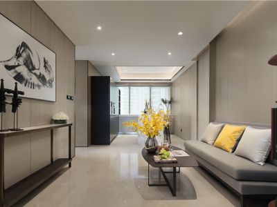 北新上锦-80㎡-现代风效果图