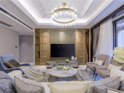 瀚林府-149㎡-现代风效果图