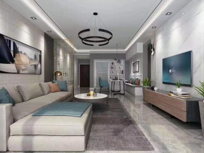 丰泽领秀城-126㎡-现代风效果图