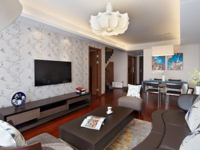 宏达世纪花苑 -113㎡-现代风效果图